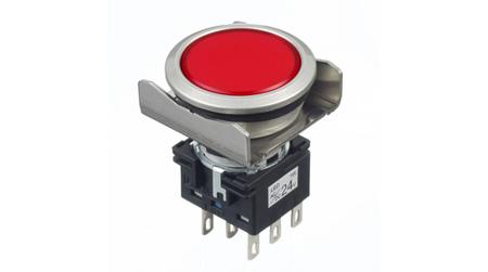 LB6MP-1T04R Idec, LB, Panel Mount Red LED Pilot Light, IP65, Round, 24V