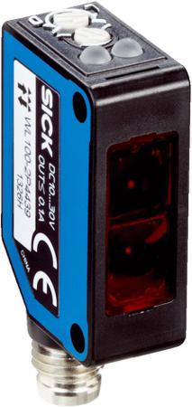 WL100-2P4430S23 Sick Retroreflective Photoelectric Sensor, Miniature Sensor, 0.01 → 7.2 mm Detection Range
