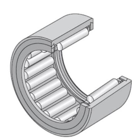 RNA496 NTN  8mm I.D Needle Roller Bearing Roller Bearing, 15mm O.D