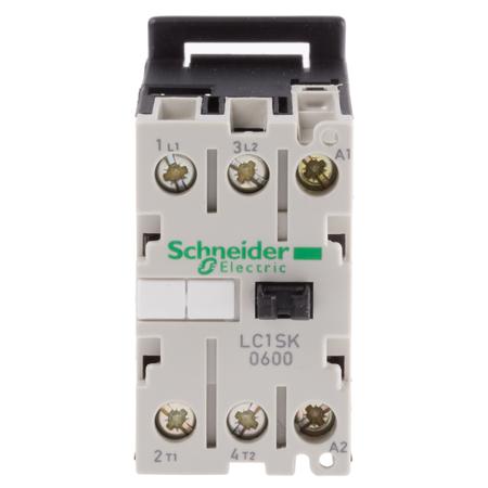 LC1SK0600E7 Schneider Electric TeSys SK LC1S 2 Pole Contactor, 2NO (Main), NO (Auxiliary), 6 A, 48 V ac Coil