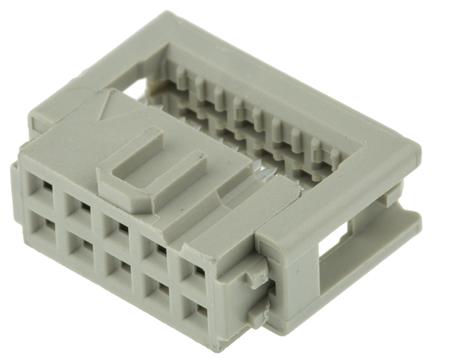 09185107803 HARTING 10-Way IDC Connector Socket for Cable Mount, 2-Row