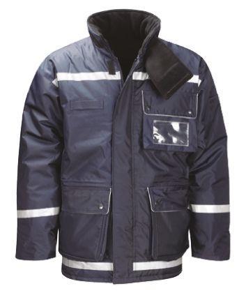 774-8320 RS Pro Navy Men's L Cold Resistant Polyester Jacket