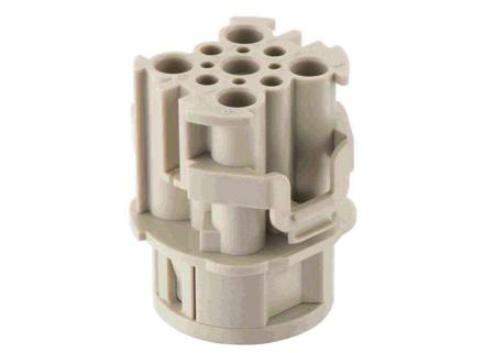 09155083101 HARTING Heavy Duty Power Connector Insert, 16A, Female, Han F+B Series, 4+4 Contacts