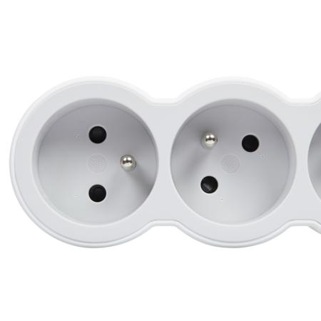 049496 Legrand 3 Socket Type E - French Extension Lead