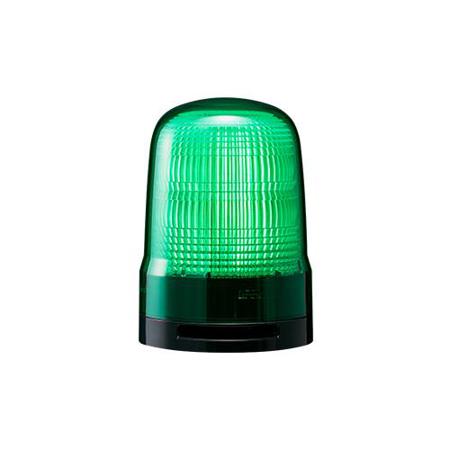SL10-M2KTB-G Patlite SL Series Green Sounder Beacon, 100 →240 VAC, IP66, Base Mount