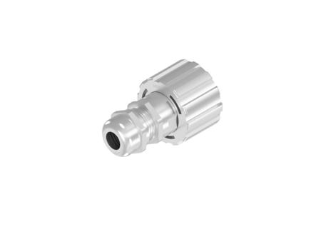 17-150284 CONEC 17 Series Single-Port RJ45 Plug/RJ45 Socket RJ45 Plug Kit, Cat6a, Shielded