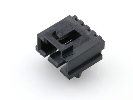 70555-0073 TE Connectivity 70555 Series Right Angle Through Hole PCB Header, 4 Contact(s), 2.54mm Pitch, 1 Row(s), Shrouded