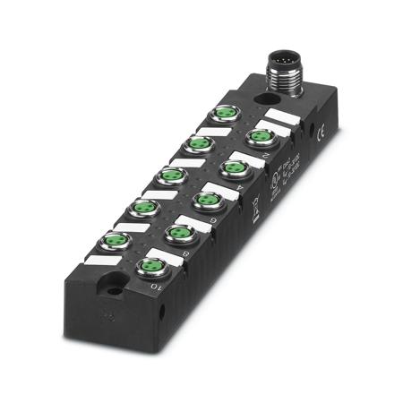 1197576 Phoenix Contact SACB Series Sensor Box, M8, 3 way, 10 port