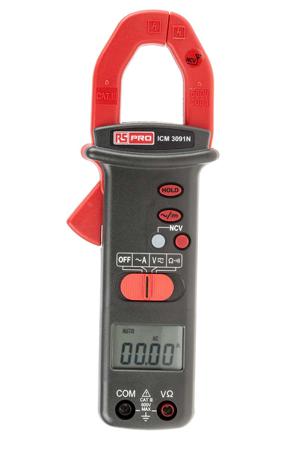 123-2242 RS Pro ICM3091N Clamp Meter, Max Current 400A ac