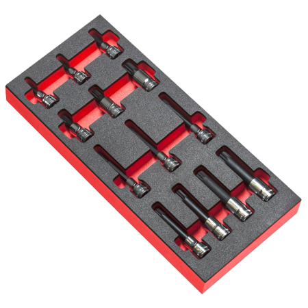 MODM-SHPB Facom Hexagon Sockets 14 Pieces, Hexagon