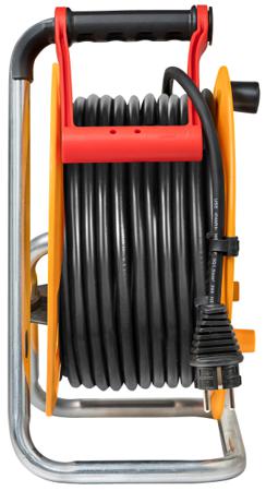 1206931600 brennenstuhl 40m 4 Socket Type E - French Cable Reel Open Reel, 230 V, IP44