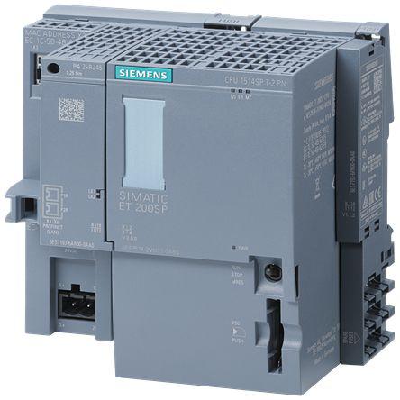 6ES7514-2VN03-0AB0 Siemens SIMATIC ET 200SP Series PLC CPU for Use with SIMATIC ET 200SP, 24 V Supply
