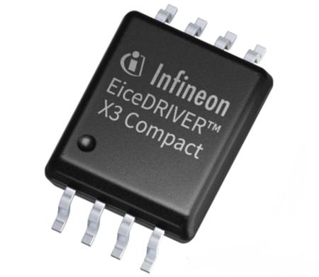 1ED3124MU12HXUMA1 Infineon, Gate Driver, 14 A 8-Pin 17 V, PG-DSO-8
