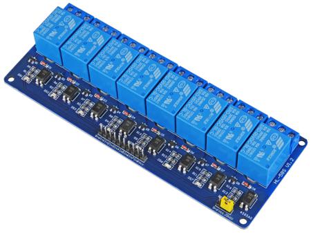 TTL-RELAY08-5V Seeit TTL-RELAY08 Relay for Relay Control Card for PIC, TTL, AVR, Arduino, Raspberry Pi