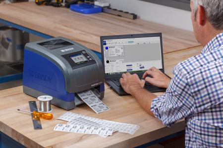I3300-C-EU-WF Brady i3300 Label Printer, 6.35mm Max Label Width, Type E Plug