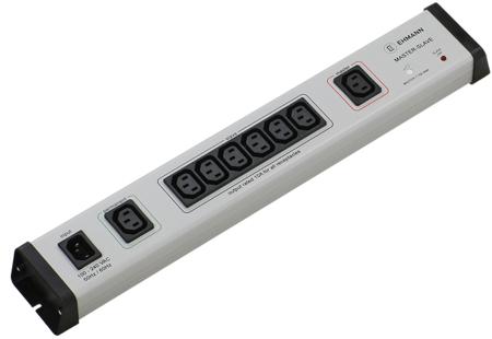 0211X05082308 Type F - German Schuko 7 Gang Power Distribution Unit, No, 10 A, 250 V, Fused