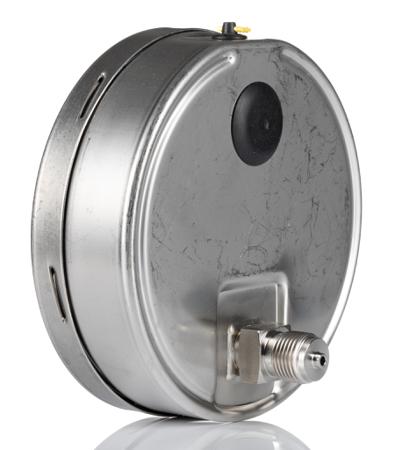 8392935 WIKA G 1/2 Back Entry Analogue Positive Pressure Gauge 15bar, , -1bar min.