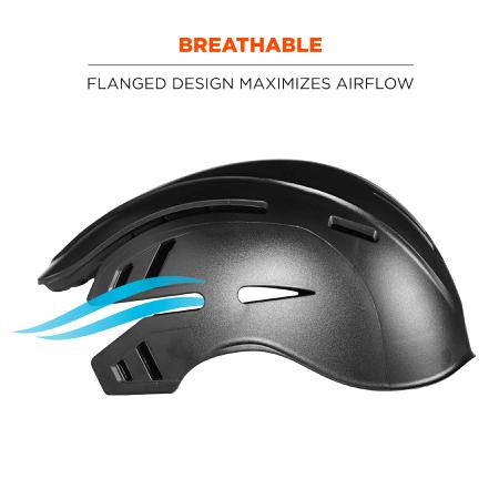 23379 Ergodyne Green Standard Peak Bump Cap, Foam Protective Material
