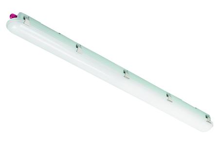 286-495 RS PRO 30 → 55W LED Batten Light, 100 → 240V ac LED Batten, 1 Lamp, Anti-corrosive, 1200mm Long, IP65