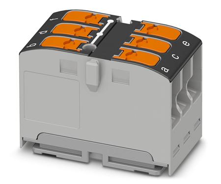 1019569 Phoenix Contact Distribution Block, 6 Way