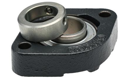 FLCTE25-XL 2 Hole Flanged Bearing Unit, , 25mm ID