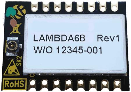 LAMBDA68C-9S RF Solutions, LoRa Module -129dBm Receiver Sensitivity