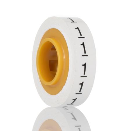 SDR-1-89201 3M Adhesive Cable Marker Refill, Pre-printed 1 White