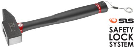 200C.26SLS Facom Engineer's Hammer with Graphite Handle, 370g