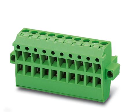 1853146 Phoenix Contact, 5.08mm Pitch, TMSTBP 2.5/ 6-STF-5.08, 6 Way, Pluggable Terminal Block, Plug, Screw Termination,