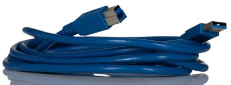182-8838 RS PRO USB 3.0, Male USB A to Male USB B, 3m