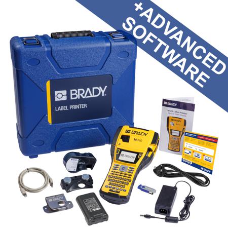 M410-KIT-UK-BWS Brady M410 Portable Label Printer Kit Handheld Label Printer, 25.4mm Max Label Width