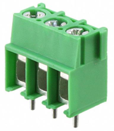 1935789 Phoenix Contact COMBICON PT Series PCB Terminal Block, 5mm Pitch, Through Hole Mount, Screw Termination