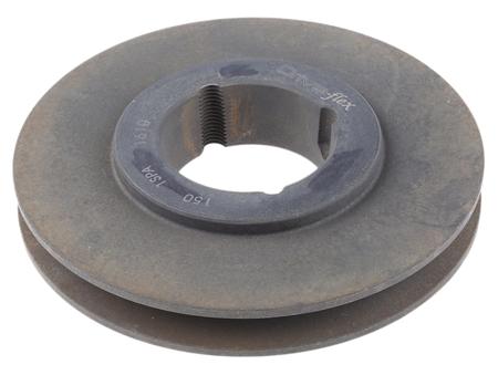 SPA/A PULLEY 150 X 1 RS PRO Pulley, Cast Iron, Steel