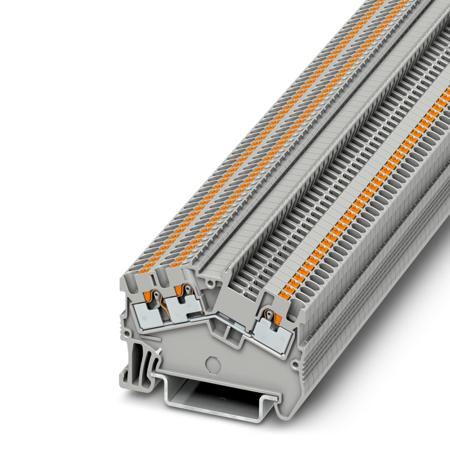 3214589 Phoenix Contact  PTS 1.5/S-TWIN Series Grey, 0.14 → 1.5mm², Push In Termination, ATEX, IECEx
