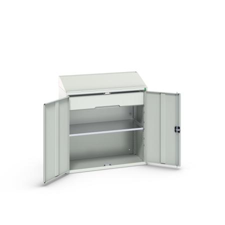 16926590.16 Bott 2 Door, 1 Drawer Sheet Steel Cupboard, 1050 x 550 x 1130mm