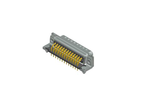 163A17549X CONEC 25 Way Right Angle Through Hole D-sub Connector Plug, with Threaded Insert