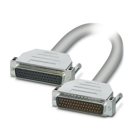 2302308 Phoenix Contact Female 50 Pin D-sub to Male 50 Pin D-sub Serial Cable, 3m