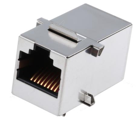 MH3101S-8821 MH Connectors MH3101 Series Single-Port RJ45 Coupler, STP