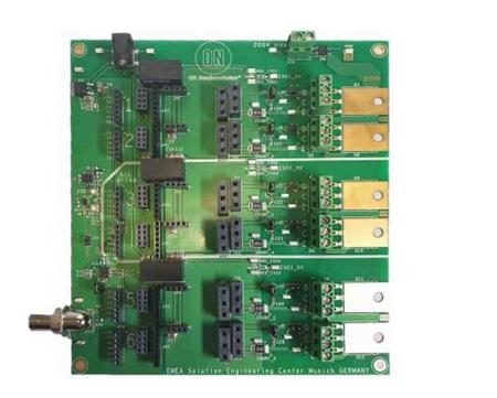 SECO-GDBB-GEVB onsemi Gate Drivers Base Board Evaluation Board DC-DC Converter for SECO for SECO-NCD5700-GEVB, NCP51705SMDGEVB,