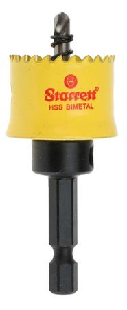 CSC25 Starrett HSS 25mm Hole Saw