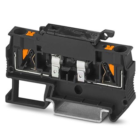 3270197 Phoenix Contact  PTC 4 Series Black, 6mm², Single-Level
