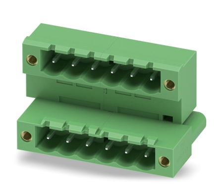 1846739 Phoenix Contact, 5.0mm Pitch, MDSTB 2.5/ 6-GF, 6 Way, Pluggable Terminal Block, Header, Solder Termination,