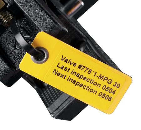 LT-59X25-B7644-0.05 Brady Clip On Cable Markers, Yellow,