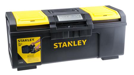 1-79-218 Stanley One Touch 0 drawers  Plastic Tool Box , 595 x 281 x 260mm