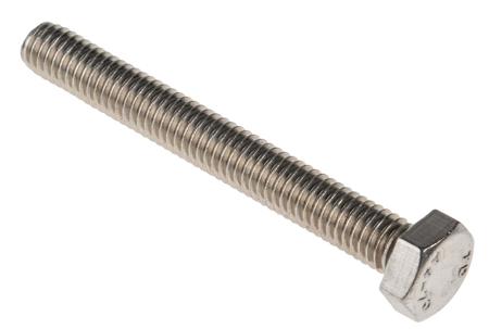 190-232 Plain Stainless Steel Hex M6 x 50mm Set Screw