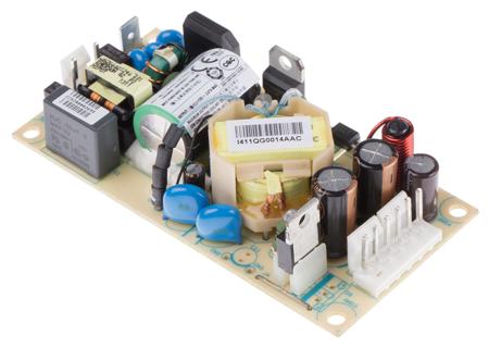 NPS24-M Artesyn Switching Power Supply, , 15V dc, 2.7A, 25W, 1 Output, 127 → 300 V dc, 90 → 264 V ac Input