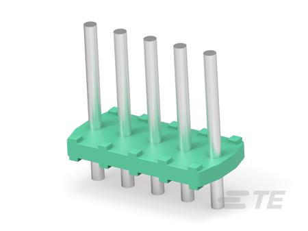 1986718-5 TE Connectivity, 3.5mm Pitch, Buchanan, 5 Way, Vertical, Pluggable Terminal Block, Header, Board Mount, Through Hole