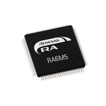 R7FA6M5BH3CFP-AA0 Renesas Electronics R7FA6M5BH3CFP#AA0, 32bit ARM Cortex Microcontroller, RA, 200MHz, 2.048 MB, 512 kB Flash, 100-Pin QFP