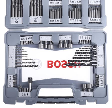 2608P00236 Bosch 2mm to 20mm, 105 piece Premium Mixed Set