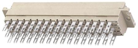 09062486823 HARTING 48 Way 5.08mm Pitch, Type F Class C2, 3 Row, Straight DIN 41612 Connector, Socket